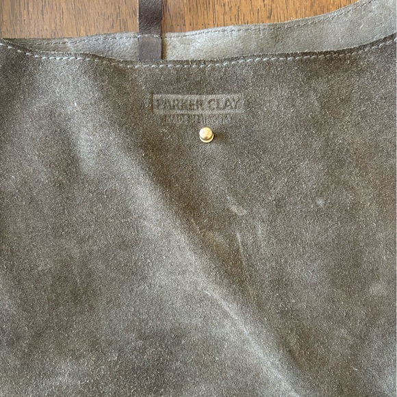 Parker Clay Mimi suede shoulder bag - Picture 3 of 6